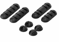 ELEKTRONIKA PRAHA - CABLE CLIPS SET 8